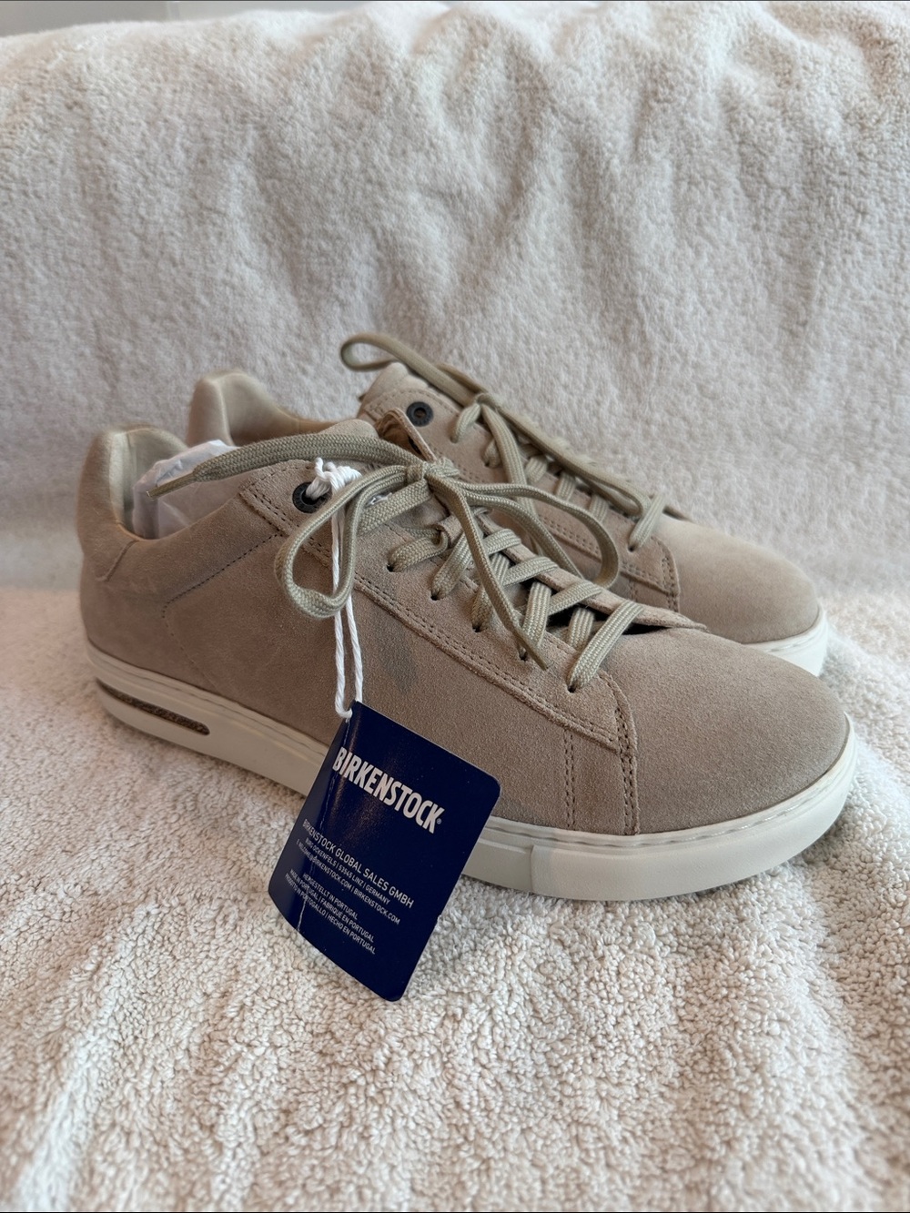 Birkenstock Bend Low Suede Sneaker - Sandcastle